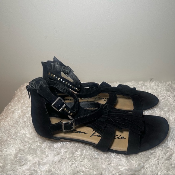 America Rag Fringe Gladiator Sandals - Picture 2 of 8